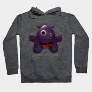 Purple Monster Hoodie